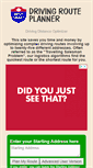 Mobile Screenshot of drivingrouteplanner.com